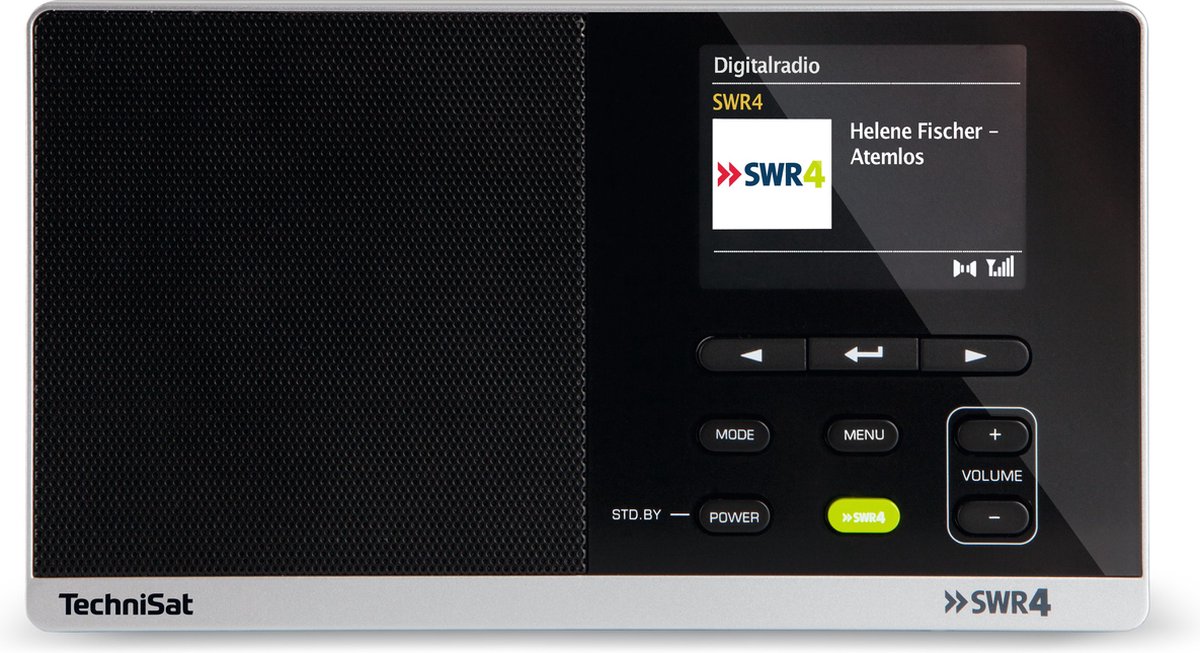 TechniSat DigitRadio 215 SWR 4 - Edition Transistorradio DAB+, VHF (FM) Zwart