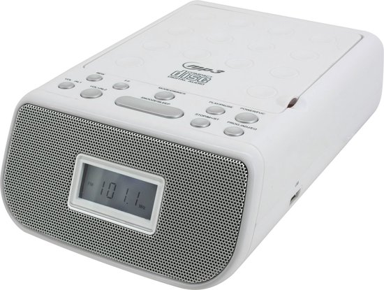Soundmaster UR109SW - Digitale wekkerradio met DAB en opnamefunctie