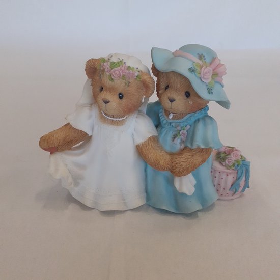 Cherised Teddies - 789658 - Mom And Bride Double Figurine