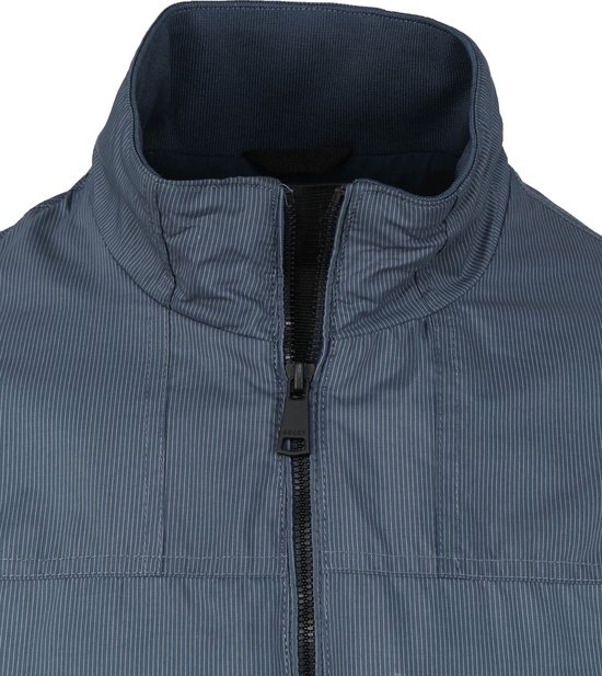 Heren zomer jas blauw - Leather City