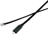 Renkforce USB-C, RJ45 Adapterkabel Voor consolepoort (router/switch) 1.80 m Zwart