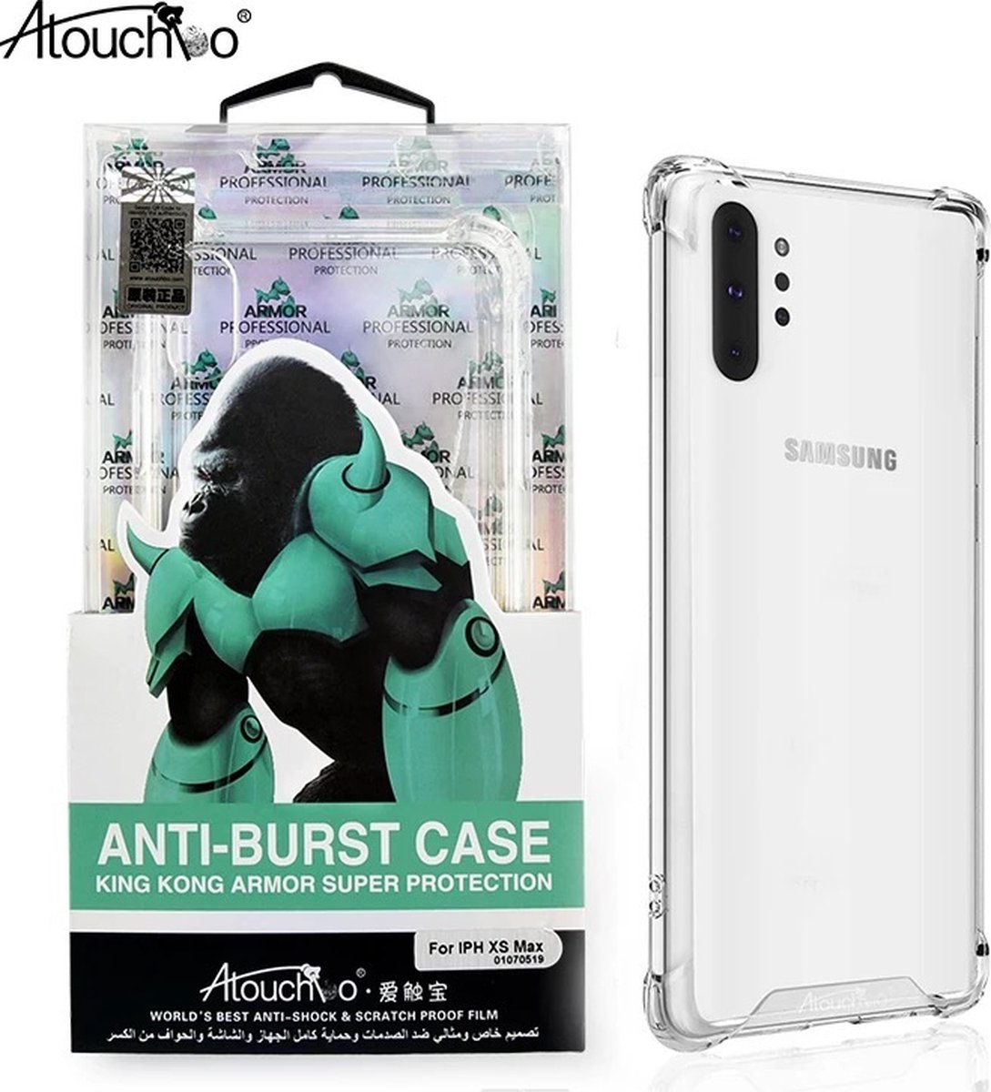 Armored Silicon case Galaxy S9 plus clear