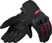 REV'IT! Gloves Duty Black Red S - Maat S - Handschoen