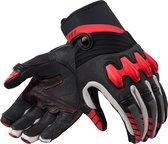 REV'IT! Gloves Energy Black Neon Red 2XL - Maat 2XL - Handschoen