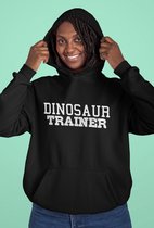 Rick & Rick Halloween Hoodie - M Hoodie -  Halloween Hoodie - Halloween Sweater - Dames Hoodie - Dames Sweater - Dinosaur Trainer - Funny Hoodie - Zwarte Hoodie