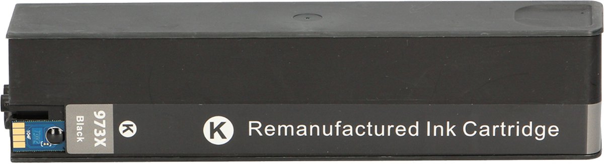 FLWR - Inktcartridge / 973XL / Zwart - Geschikt voor HP