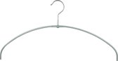 TopHangers [Set van 5] - Ruimtebesparende metalen kledinghanger voor blouses / jurken / shirts / lingerie  | Volledig voorzien van zilveren anti-slip coating | Gecertificeerd als 'Eco friendly' en 'Skin friendly' | 'Mawa 40PT'