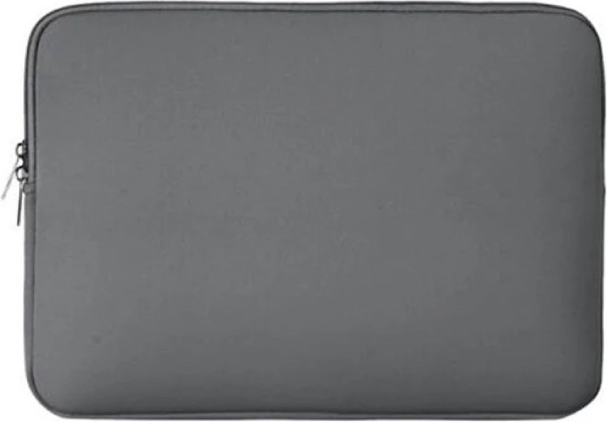 Laptop hoes - Met Ritssluiting - sleeve - spatwaterbestendig - extra bescherming - 11,6 inch ( Grijs )