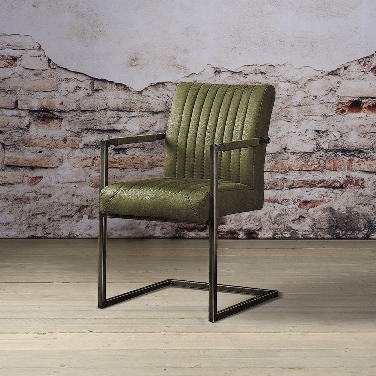 SIDD Ferro armchair - Savannah green