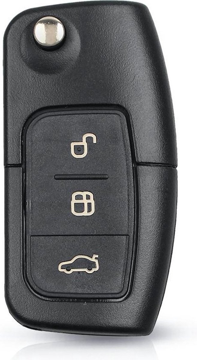 Ford sleutel behuizing 3 knops autosleutel klapsleutel behuizing / sleutelbehuizing / sleutel behuizing | Auto sleutelbehuizing | sleutel reparatie - Merkloos
