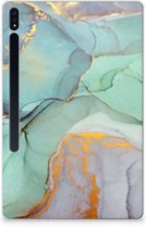 Tablethoes Geschikt voor Samsung Galaxy Tab S7 Plus Watercolor Mix