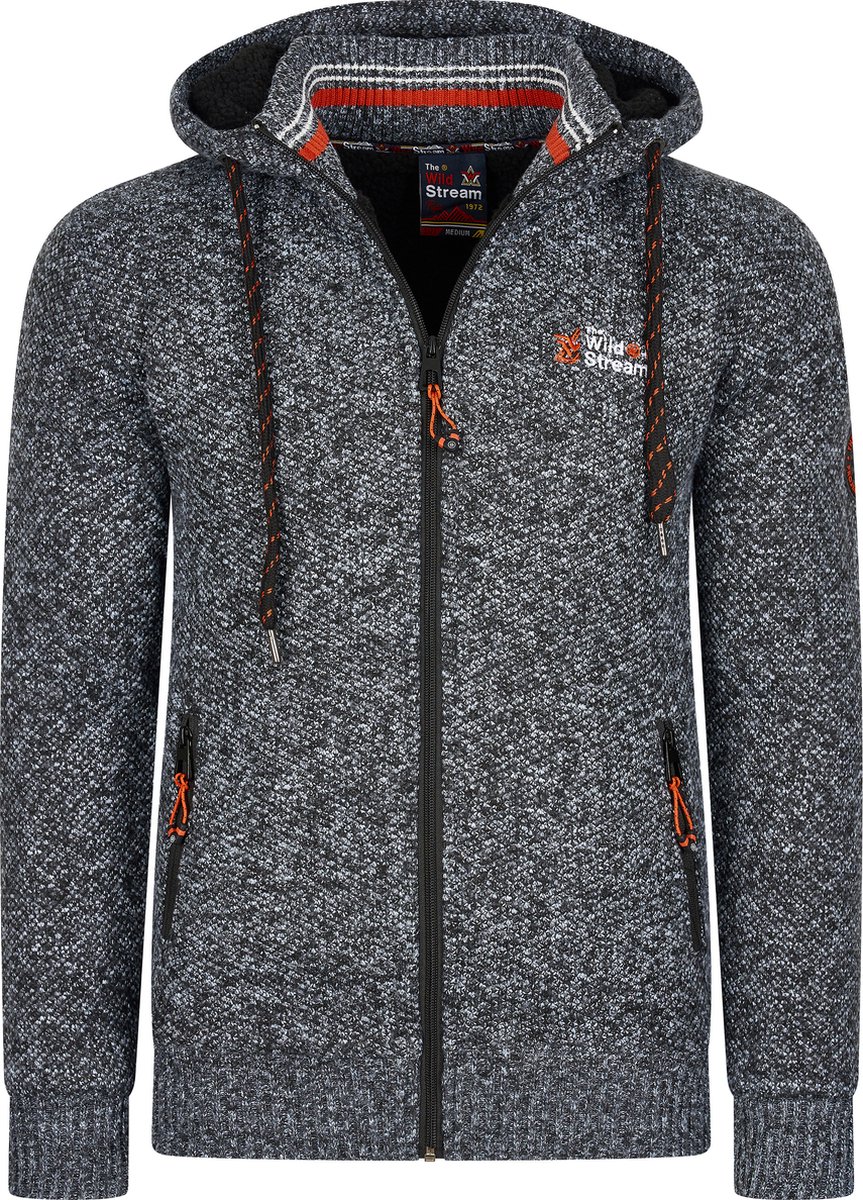 Polaire zippée pour homme Newhill - Noir