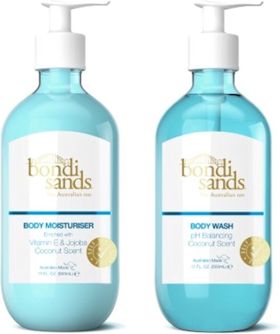 BONDI SANDS Body Moisturiser Coconut 500 ml + Body Wash Coconut 500