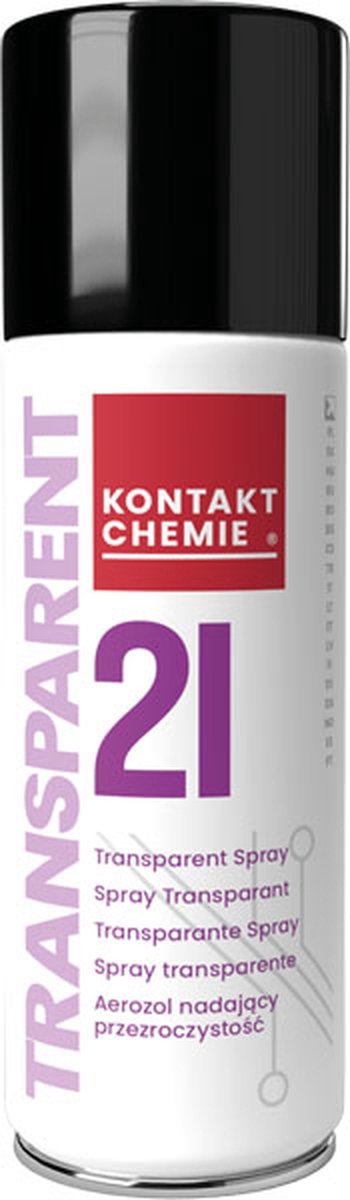 Kontakt Chemie Transparent 21 - Transparante spray - Voor papieren documenten - 200ml