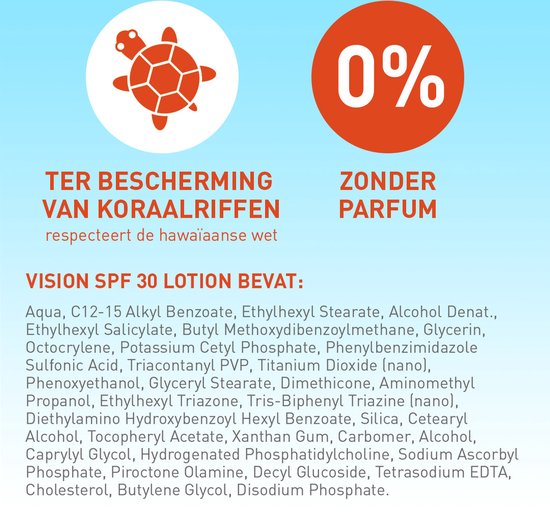 Vision Every Day Sun Protection Zonnebrand - SPF 30 - 180 ml - Vision