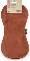 Losse hoes voor de KipKep Woller - Woller Cover Rusty Spice - oranje roest - nicky katoen velour