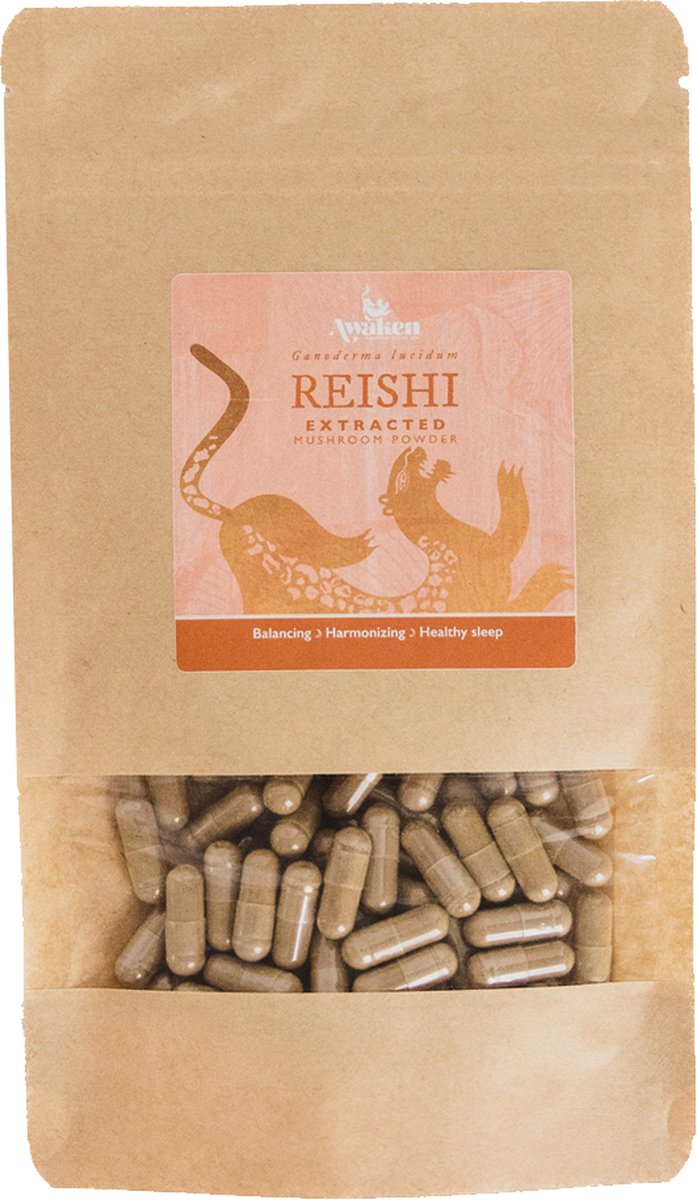 Goedkoopste Awaken – Reishi Paddenstoelen Extract Capsules