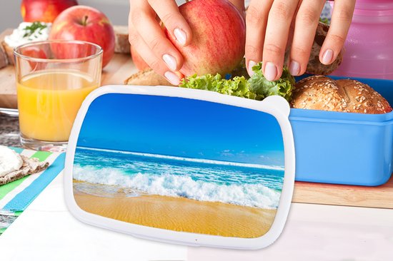 Lunch box Blauw - 18x12x6 cm - Enfants - Garçon