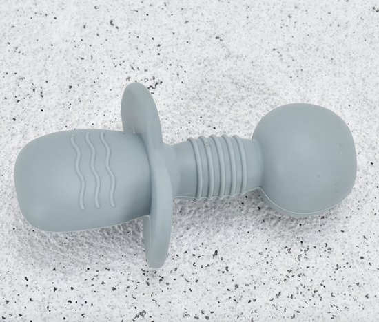 Kinderbestek - Babybestek - Baby - Baby Lepel - Baby Vork - Baby Bestek - Kinder lepel - Kinder Vork- BPA-Vrij - Groen van Merkloos — afbeelding 2