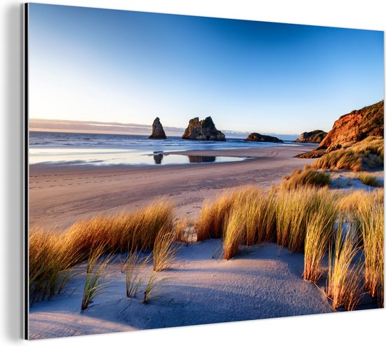 Décoration murale Métal - Peinture Aluminium - Plage - Mer - Nature - 90x60 cm - Dibond