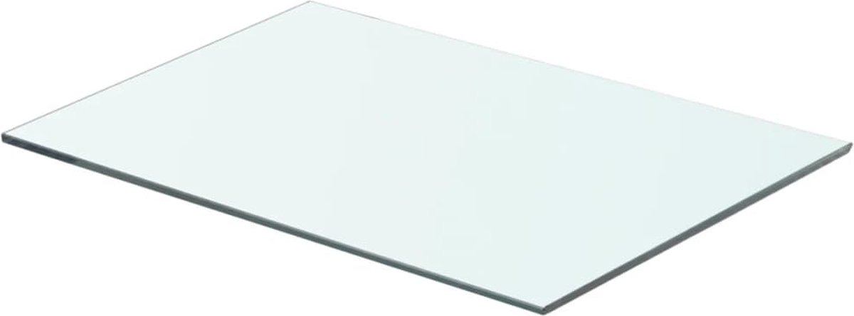 Prolenta Premium - Wandschap transparant 50x30 cm glas