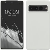 kwmobile telefoonhoesje geschikt voor Google Pixel 7 Pro - Hoesje voor smartphone - Back cover in mat wit