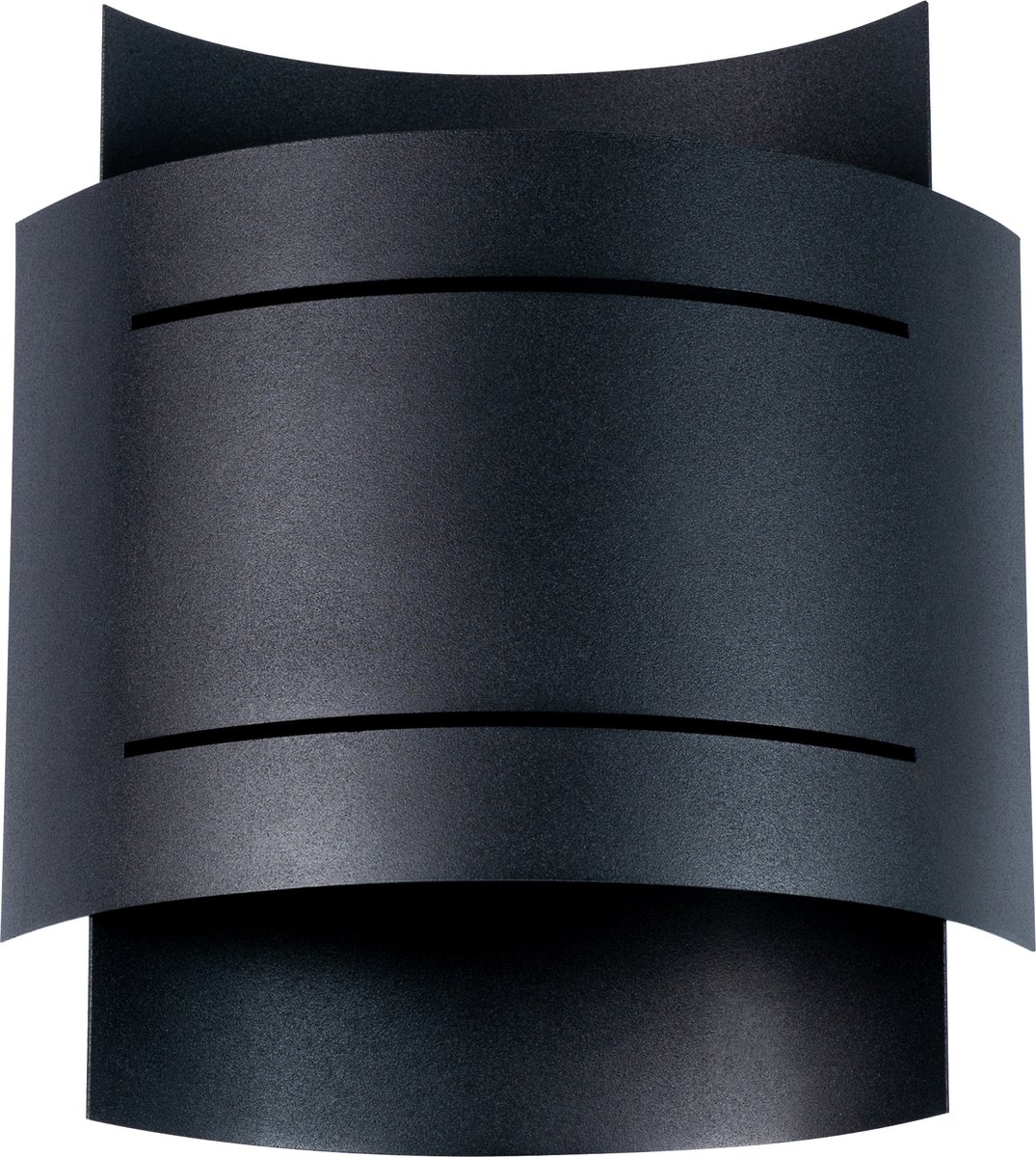 Light Your Home Designer's Lightbox Shades Wandlamp - - Metaal - 1xG9 - Woonkamer - Eetkamer - Black