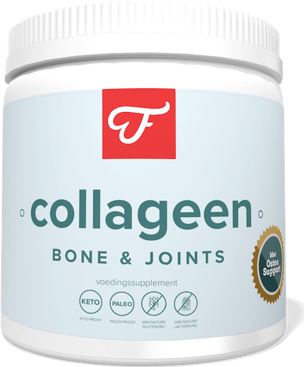 Goedkoopste Foodie Collageen Bone & Joints - Collageenpoeder met Calcium - Met OsteoSupport bestaande uit vitamine D3, vitamine K2 en vitamine C