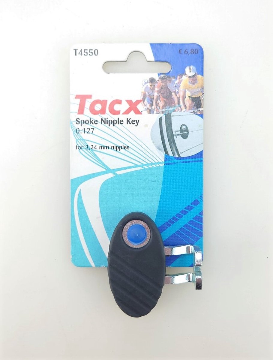 Nippelsleutel Tacx zwart 3.24mm