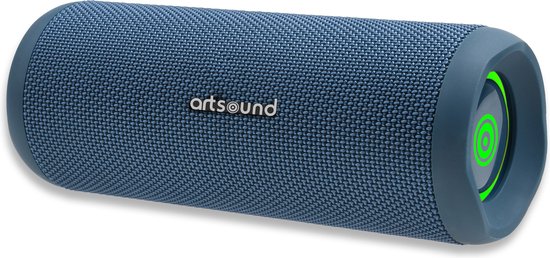 Artsound: PWR02 Draagbare Bluetooth Speaker - Blauw van ArtSound — afbeelding 2