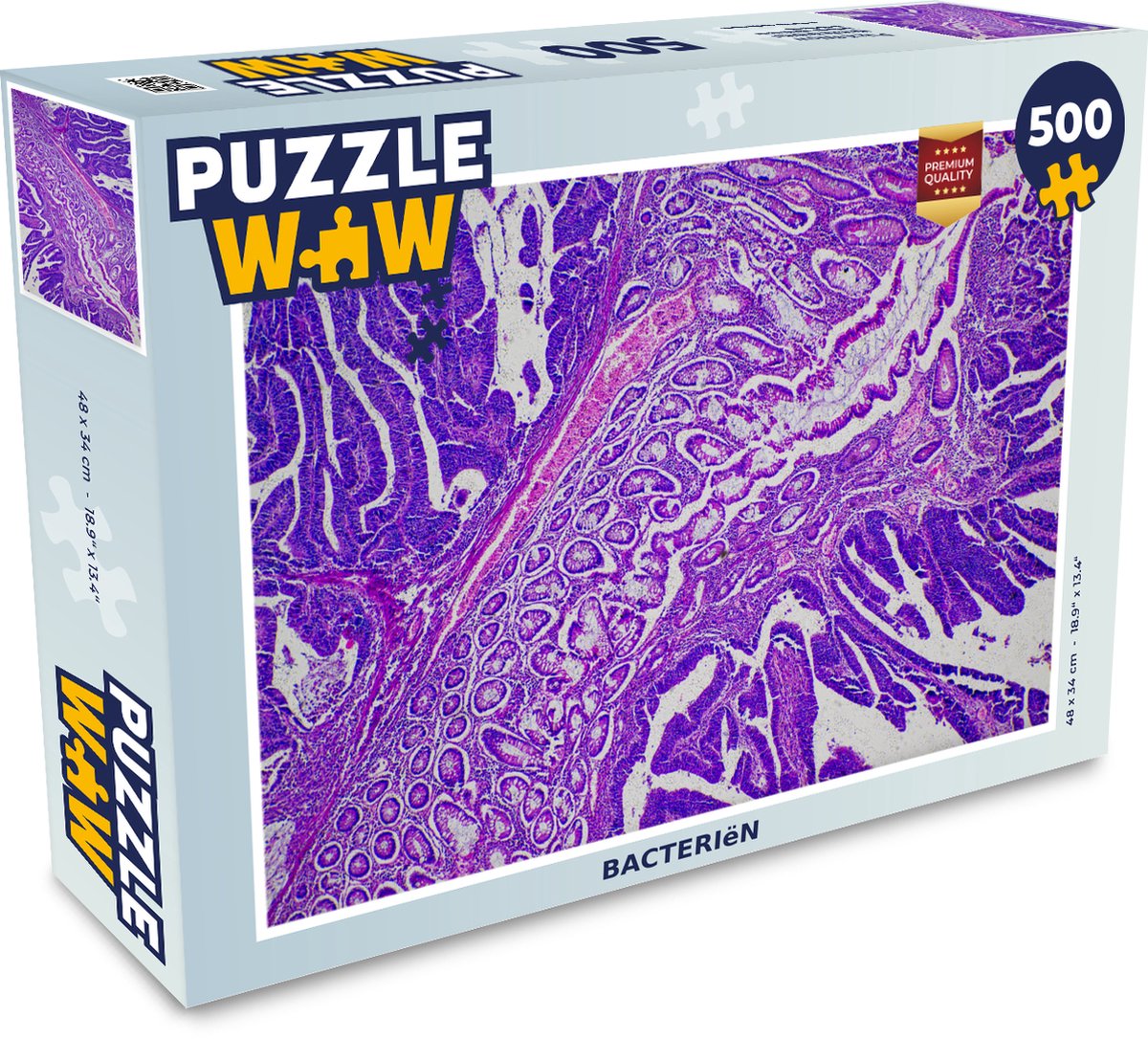 Puzzel Bacteriën - Legpuzzel - Puzzel 500 stukjes