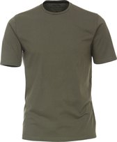 Redmond regular fit T-shirt - korte mouw O-hals - groen - Maat: S