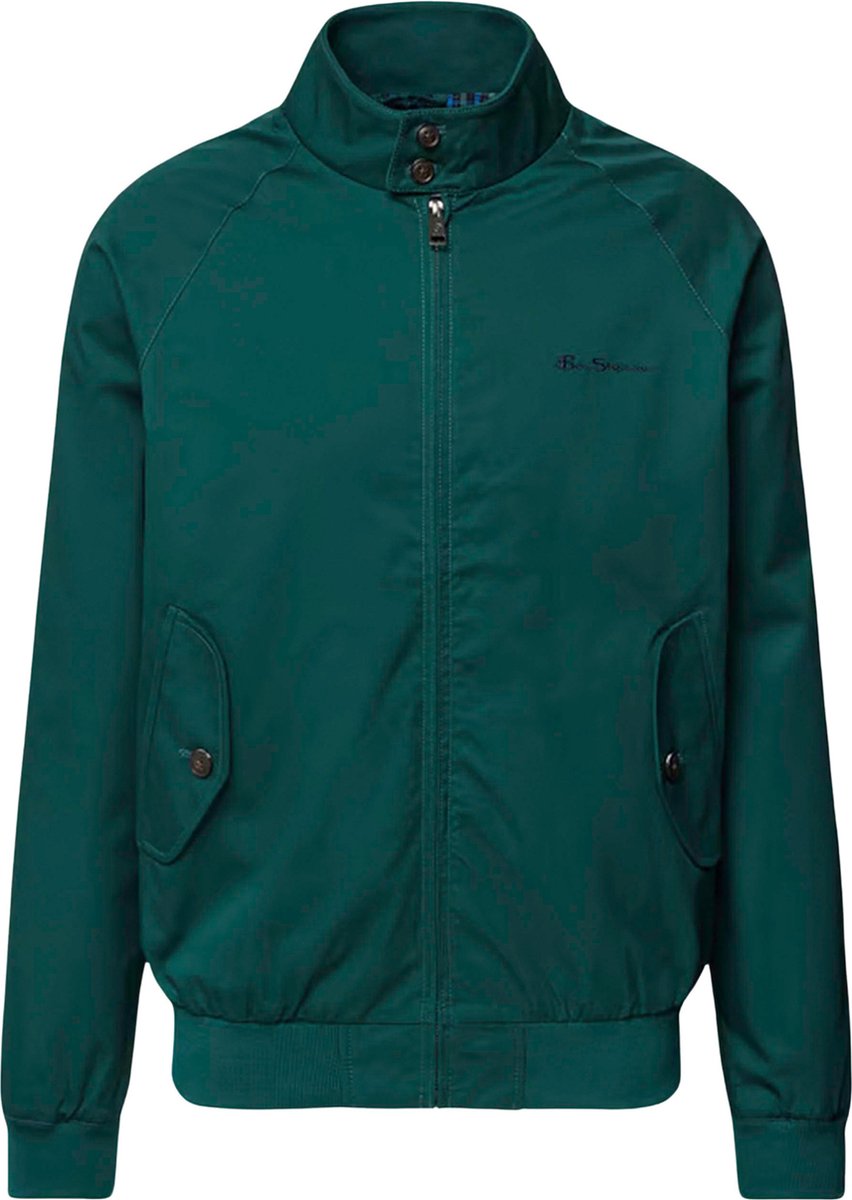Ben Sherman Jas Groen Polyester maat S Signature harrington jackets groen