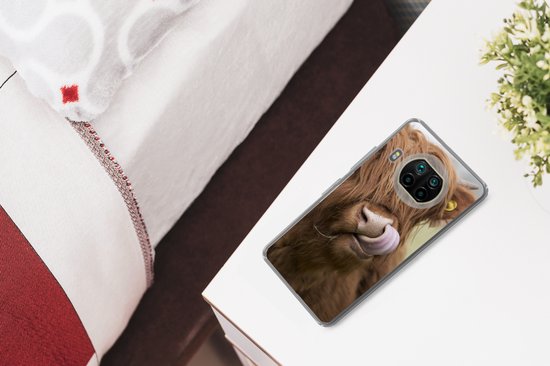 Coque Xiaomi Mi 10T Lite 5G - Highlander écossais - Marron - Animaux - Coque de téléphone en Siliconen