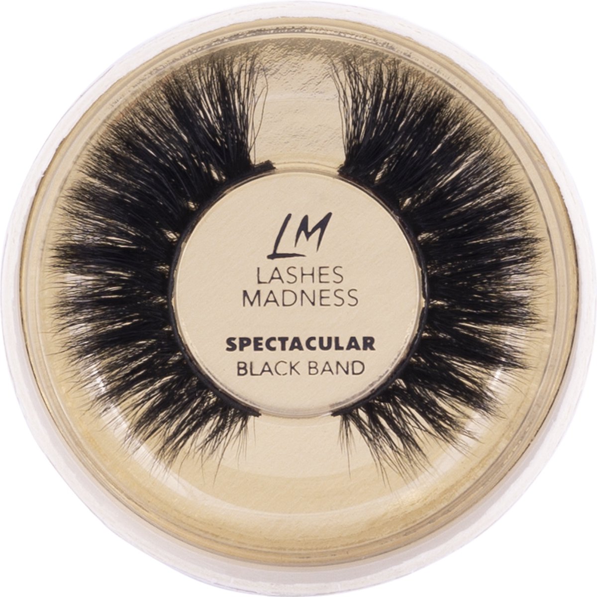 Lashes Madness - SPECTACULAR - Black Band - Vegan Mink Lashes - Wimpers - Valse Wimpers - Eyelashes - Luxe Wimpers