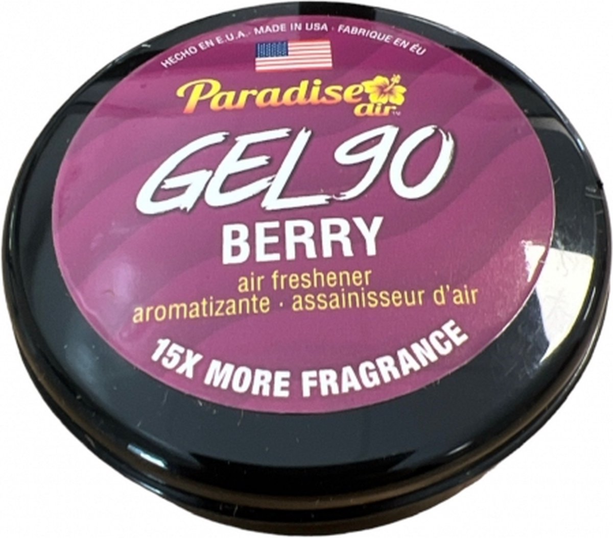Paradise Air - Car Airfreshner Gel90 - Berry