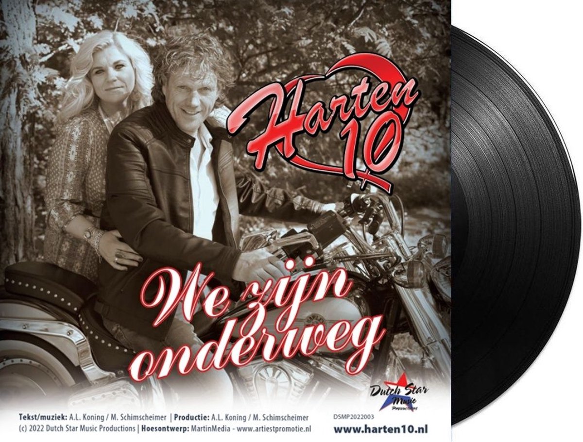 Harten 10 / Kevin Smit - We Zijn Onderweg / Engelen - Vinyl Single
