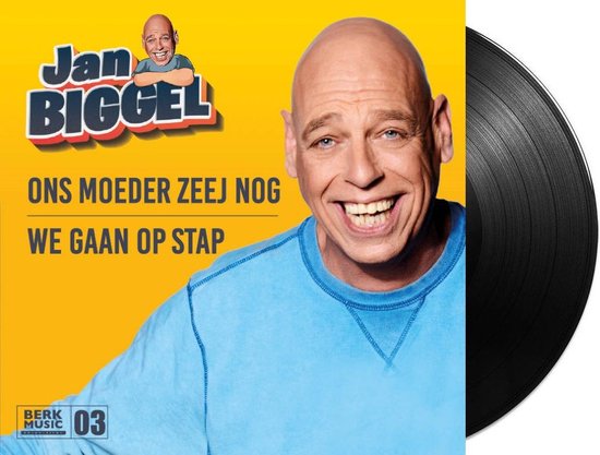 Jan Biggel - Ons Moeder Zeej Nog / We Gaan Op Stap - Vinyl Single, Jan