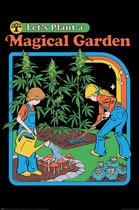 Steven Rhodes Let's Plant a Magical Garden Poster 61x91.5cm
