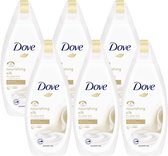 Dove Douchecrème Nourishing Silk 6 x 500ml - Voordeelverpakking