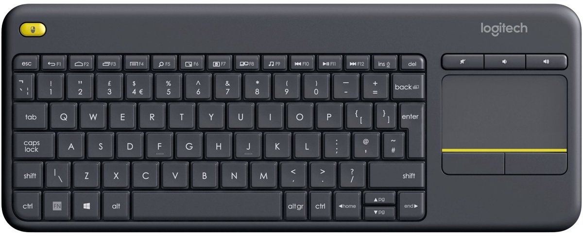 Logitech K400 Plus - Draadloos Toetsenbord - Azerty