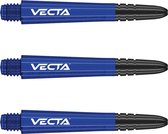 WINMAU - Vecta Dartschachten Blauw, Tussenliggend - 1 set per pakket (3 dartvluchten in totaal)