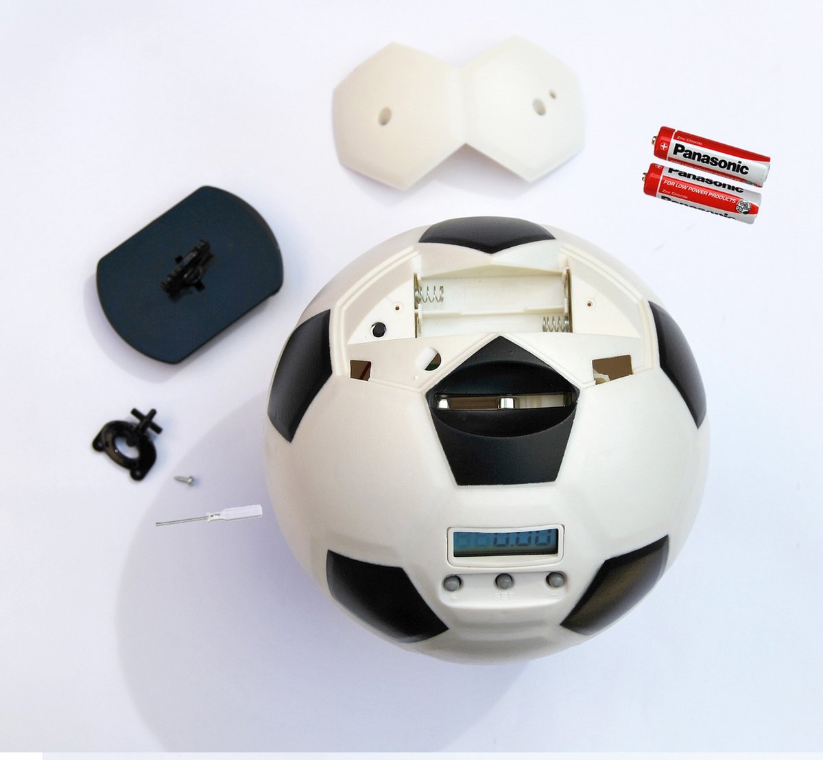 Tirelire numérique de football - Avec compteur de pièces - 1,75 litre -  Convient aux