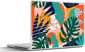 Sticker ordinateur portable - 15,6 pouces - Jungle - Formes - Couleurs