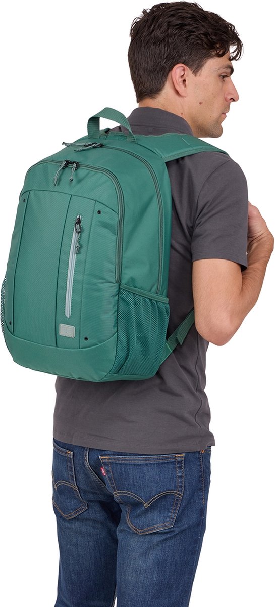Case Logic Jaunt - Laptop Rugzak - Recycled - 15.6 inch - Smoke Pine