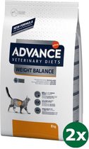 Advance veterinary diet cat weight balance kattenvoer 2x 8 kg