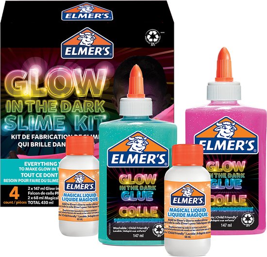 ELMERS - Colle de bricolage Slime Kit Metallic 4…