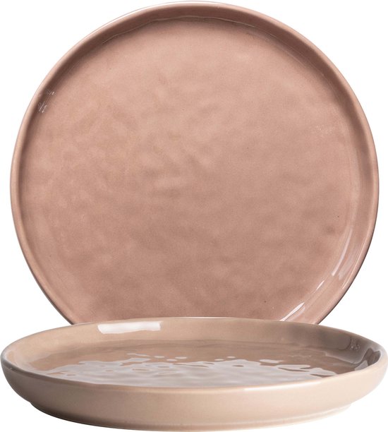 Gusta Table Tales - Bord - Terracotta - ø15,3cm - Freckle