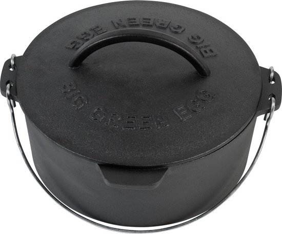 Big Green Egg – Dutch Oven – Rond – Cast Iron – 5,2Liter