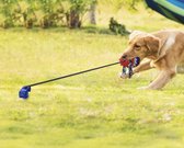 Honden speelgoed-honden speelgoed intelligentie-honden speeltjes-Trekspeeltje voor de hond STERK 2.0 - Blauw - Honden trekspeeltje - Honden Speelgoed - Tanden Reiniging - Snack Speeltje - Behendigheid - Hondenspeelgoed nieuw model Blauw